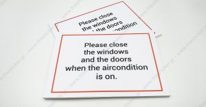 Πινακίδες Πλαστικές PVC